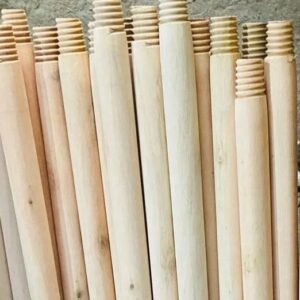 Cán chổi gỗ chà nhẵn tự nhiên