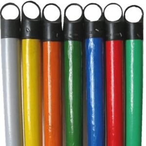 Cán chổi gỗ bọc nhựa nhiều màu