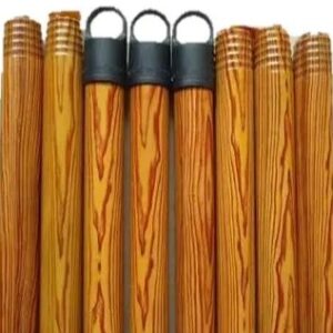 Cán chổi gỗ bọc màng nhựa vân gỗ
